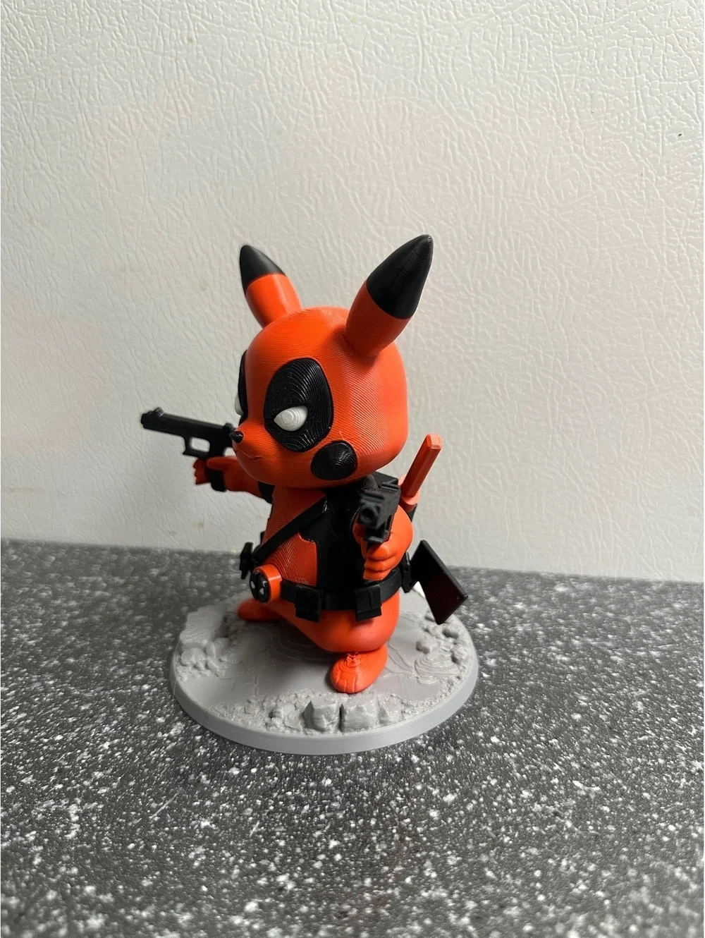 Pikachu Deadpool Figure